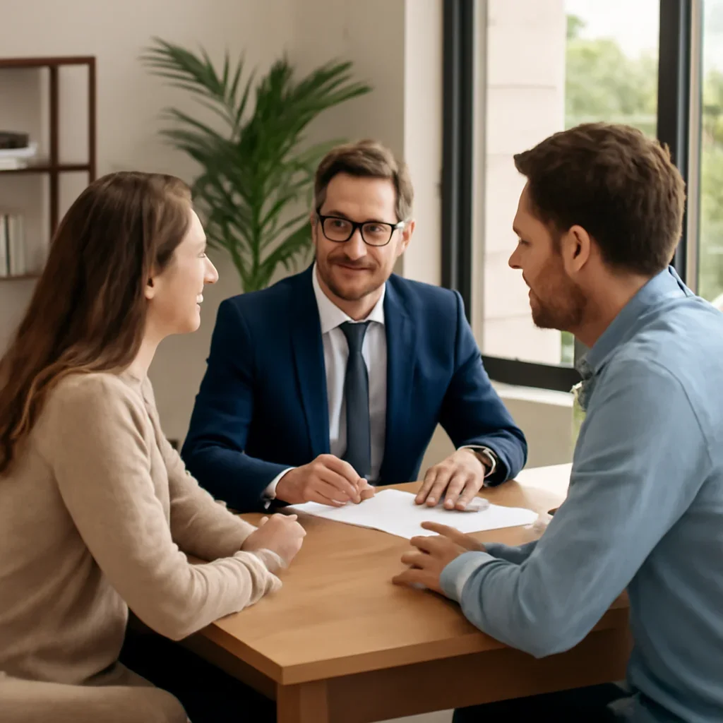 Borrowers meeting with Sellens Lending for personalized loan guidance