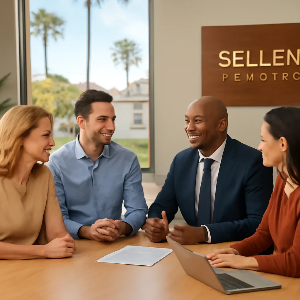 Borrowers meeting with Sellens Lending for personalized loan guidance